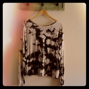 Raquel Allegra tie dye top one size